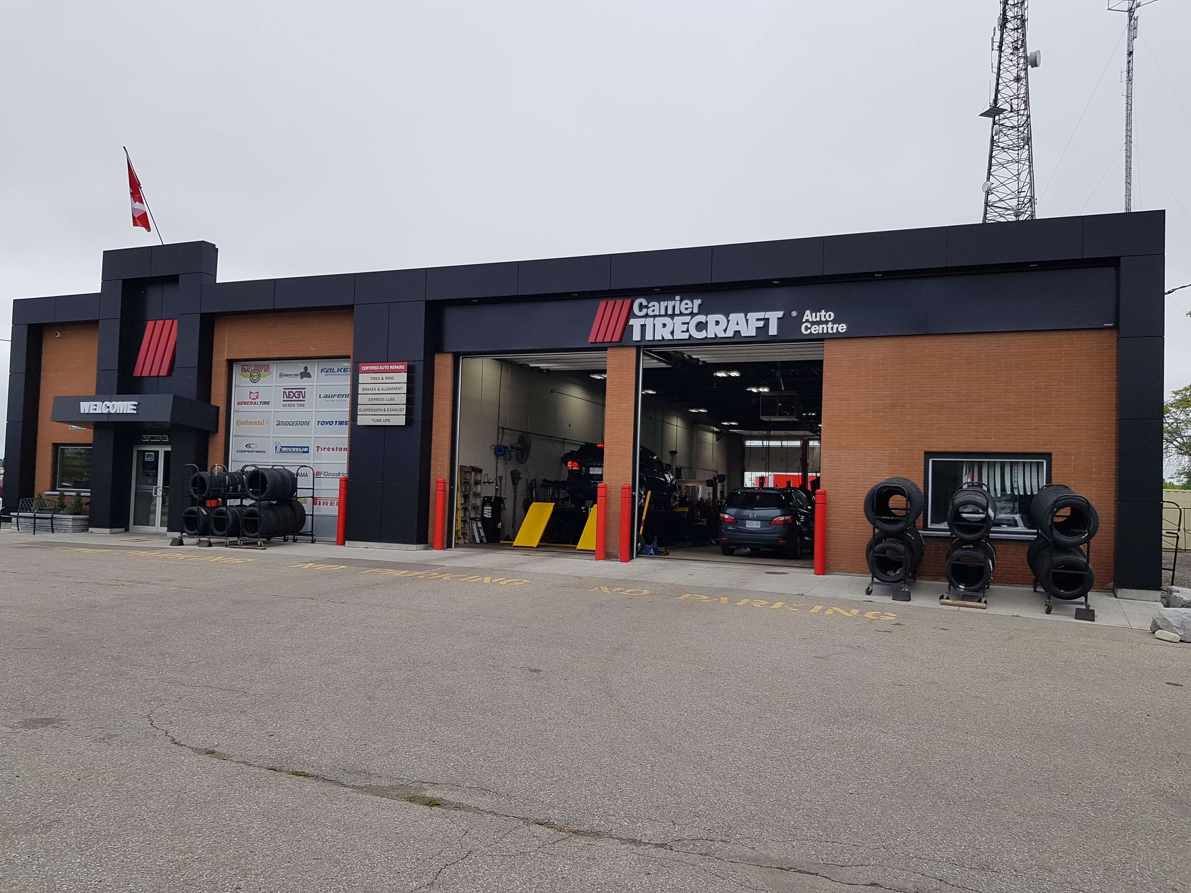 Tire Shop Brantford, ON Tires, Wheels, Mechanic & Auto Parts Carrier Tirecraft Auto Centre