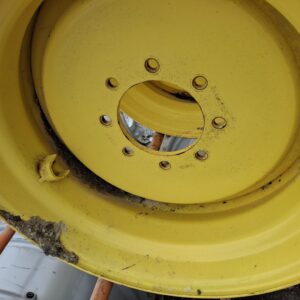 AG RIM 8 ON 8 BOLT w/VG YELLOW 0 OFFSET