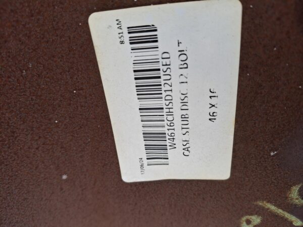 CASE STUB DISC 12 BOLT