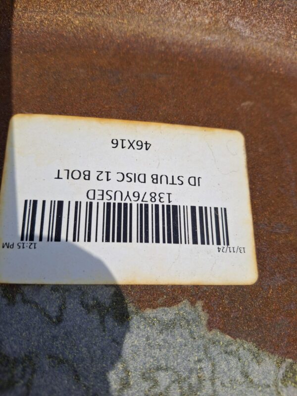 JD STUB DISC 12 BOLT - Image 2